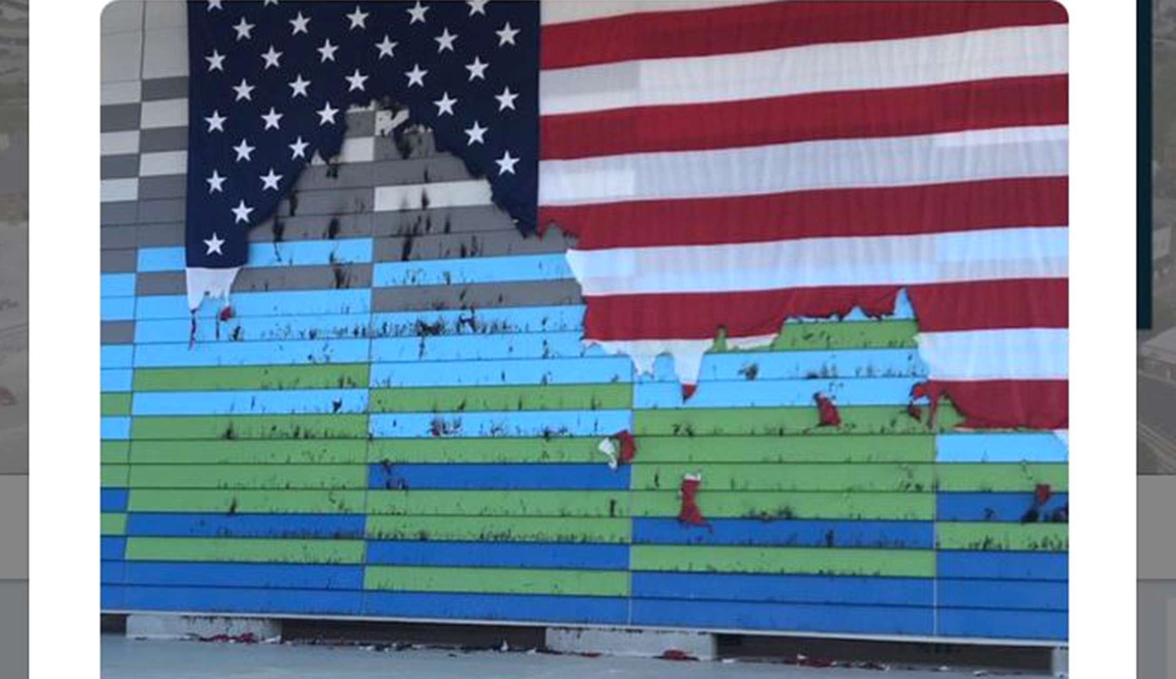 Two Indiana men arrested after July Fourth flag burning