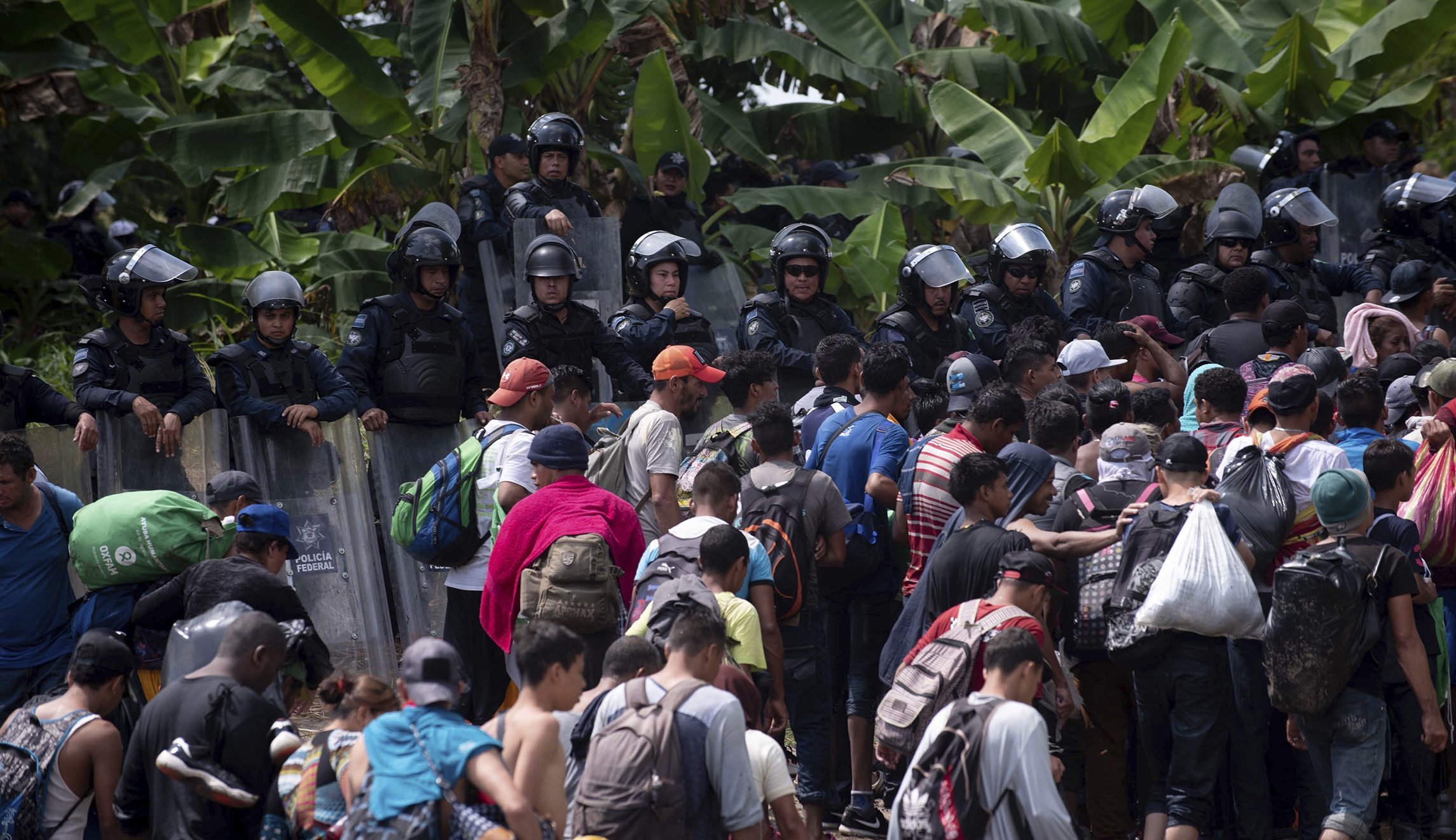 Media insist migrant caravan poses no threat