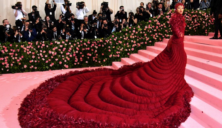 Cardi B attends The Metropolitan Museum of Art's Costume Institute benefit gala celebrating the opening of the "Camp: Notes on Fashion" exhibition on Monday, May 6, 2019, in New York.