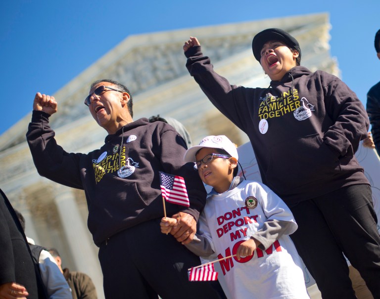 Illegal immigrants protected by DACA won't be the Trump administration's top enforcement priority. (AP Photo/Pablo Martinez Monsivais)