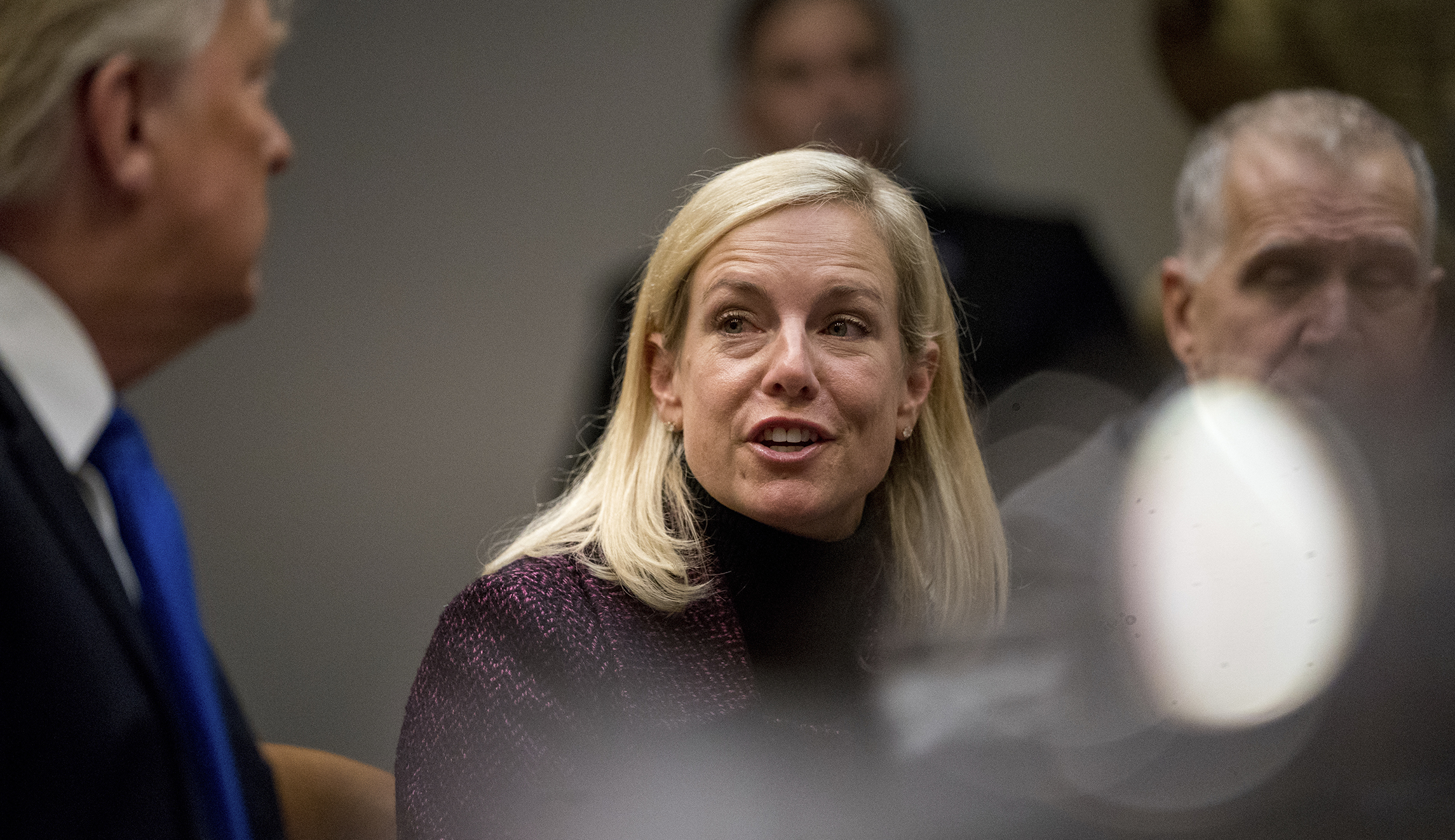 DHS secretary on Trump’s ‘shithole’ remark: ‘I did not hear that word’