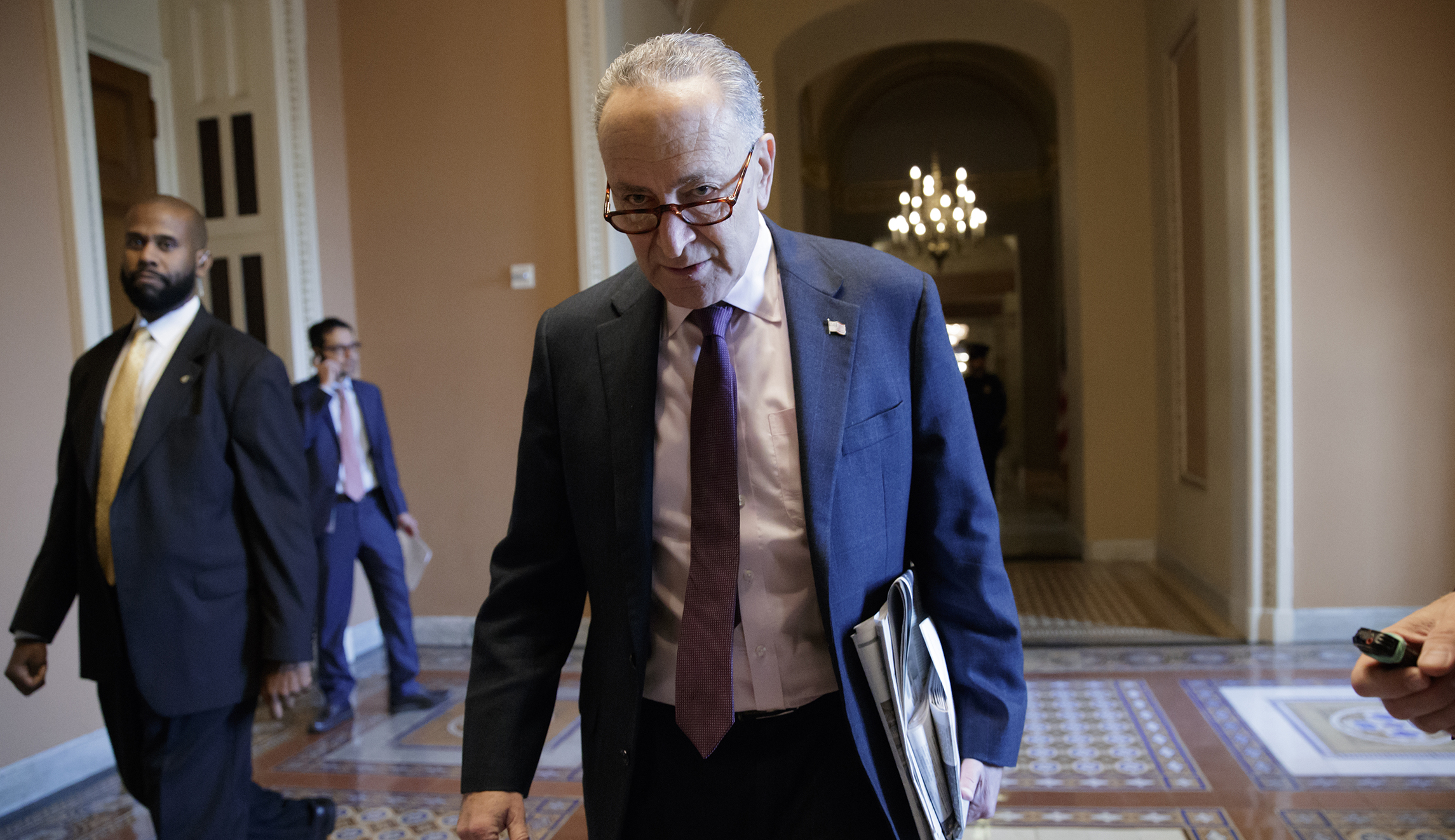 Chuck Schumer welcomes second chance to meet with Trump