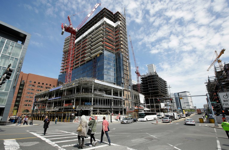 On Friday, the Commerce Department issues the first estimate of how the U.S. economy performed in the April-June quarter. (AP Photo/Steven Senne)