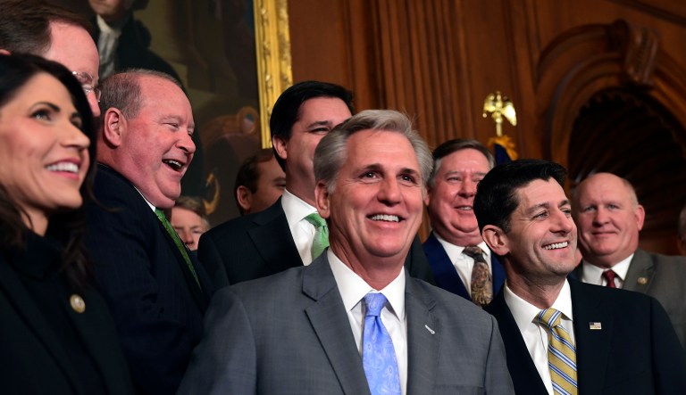 The timeline would give the conference committee just next week to reach an agreement on reconciling the versions of the tax bill passed by the Senate and House. (AP Photo/Susan Walsh)