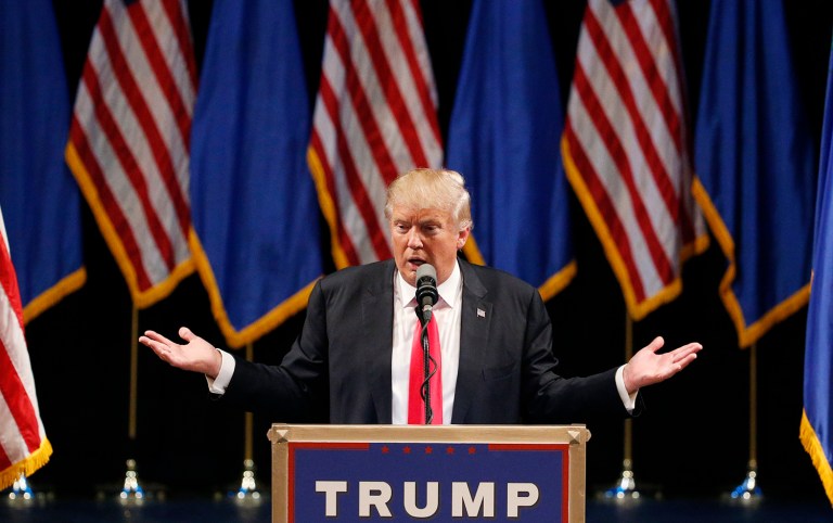 Presumptive Republican presidential nominee Donald Trump said that 