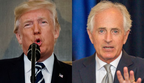 As Trump battles Corker, Republican infighting threatens tax reform