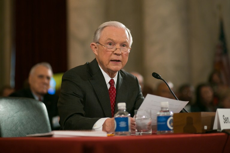 Sen. Jeff Sessions, R-Ala., was approved by the Senate Judiciary Committee on Tuesday. (Graeme Jennings/Washington Examiner)