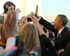 Obama fires up Democratic donors with warnings about 2014 elections