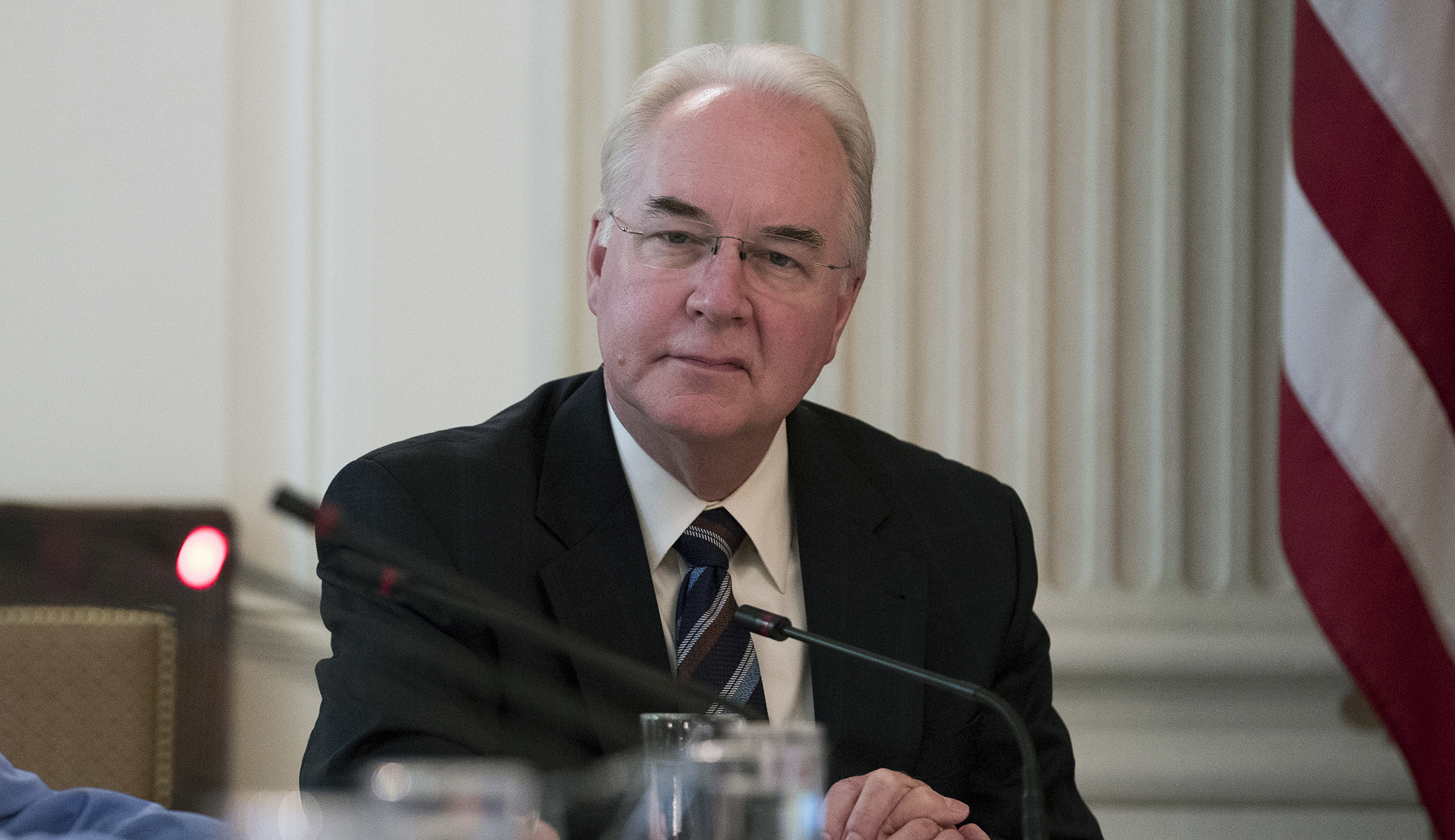 Tom Price did reimburse government for seats on private jets