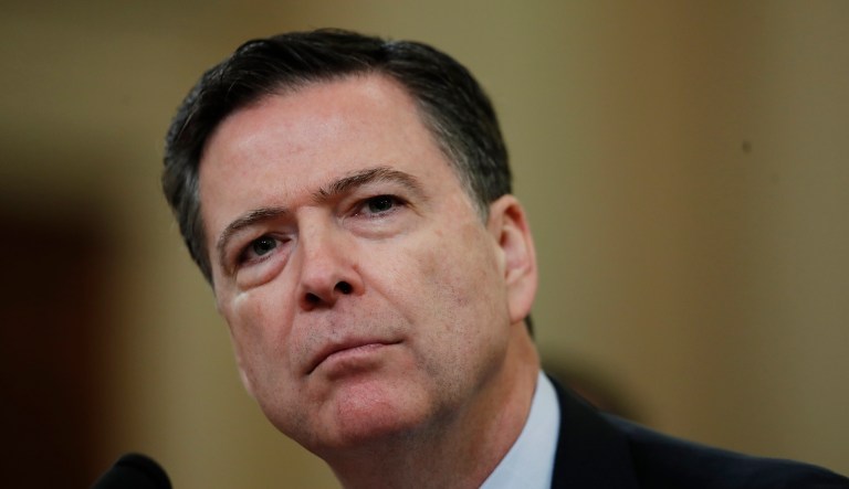 The incident happened days before James Comey was fired from his post and just after he testified before the Senate Judiciary Committee in May. (AP Photo/Manuel Balce Ceneta)
