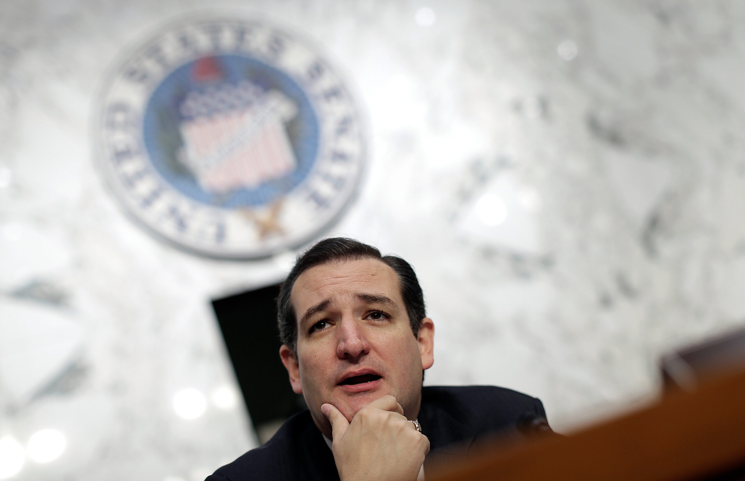 Ted Cruz aims at his own side — again
