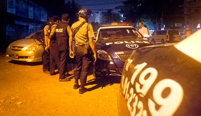 A government spokesman confirmed the arrests to Reuters but did not explain why the reporters were arrested. (AP Photo/Thein Zaw)