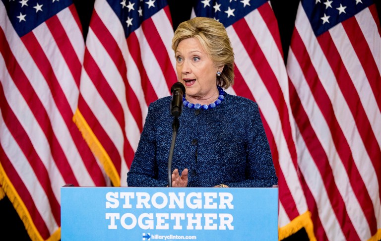 The reopening of the investigation serves as a reminder of why the presidential race is so close in the first place. (AP Photo/Andrew Harnik)