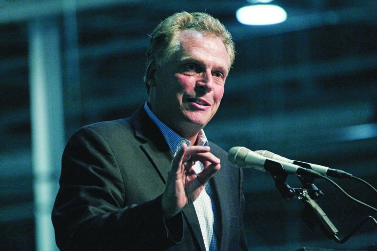 Quinnipiac University found that Virginia Attorney General Ken Cuccinelli and Democratic gubernatorial nominee Terry McAuliffe remain in a statistical tie. (AP Photo/Rogelio V. Solis)