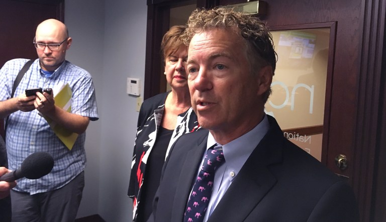 Sen. Rand Paul accused Peter Strzok and Lisa Page of having a 