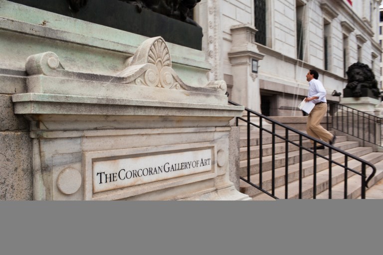 The Corcoran Art Gallery in downtown Washington D.C., is considering selling its longtime location at 17th street, and moving out to Alexandria, Monday, June 4, 2012