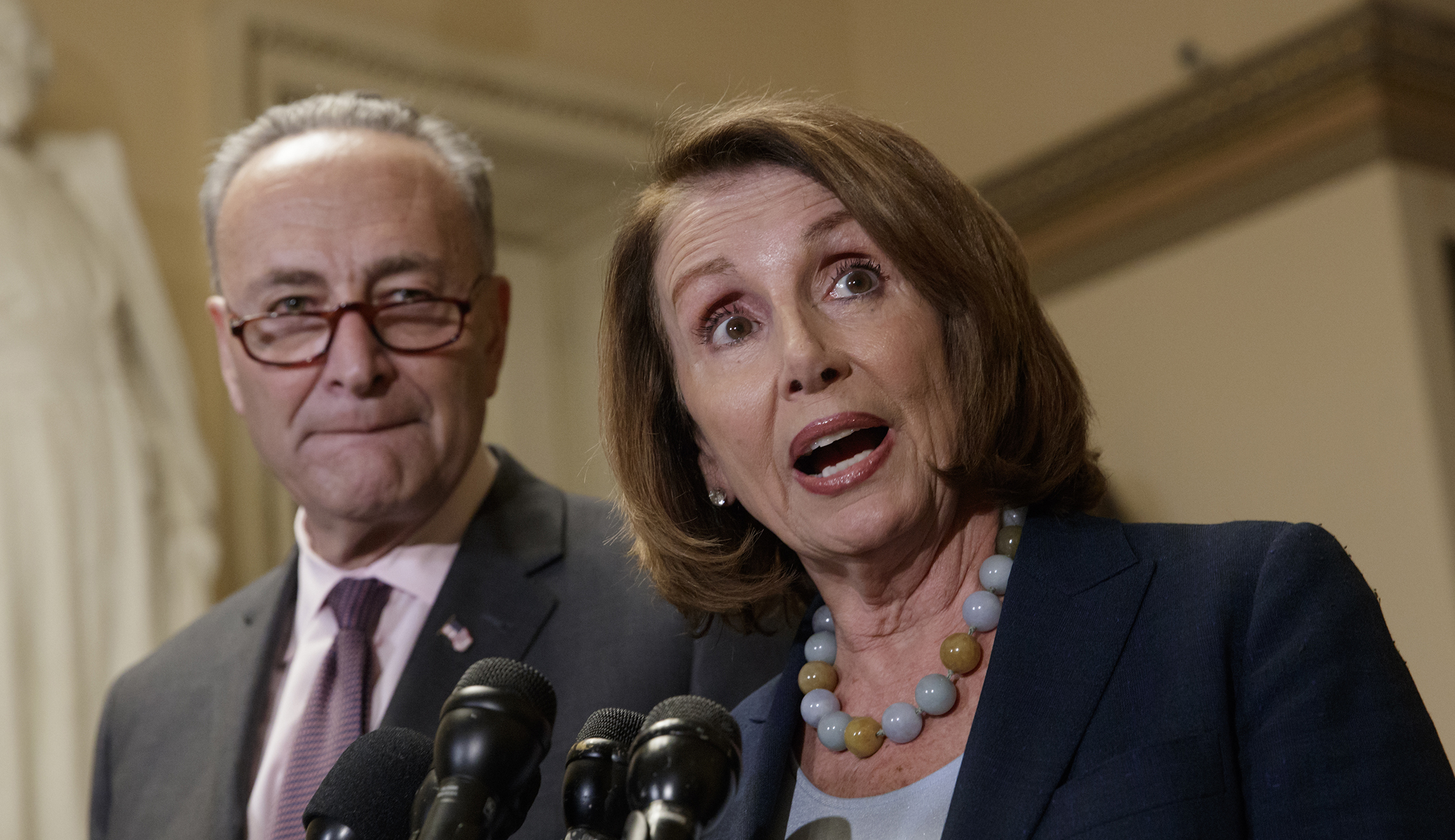 Democratic leaders say Trump healthcare plans are ‘junk’