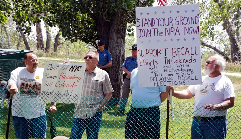 The National Rifle Association's strength comes not from monetary clout or electoral influence but from the dedication of its supporters. (AP Photo/Ed Andrieski)