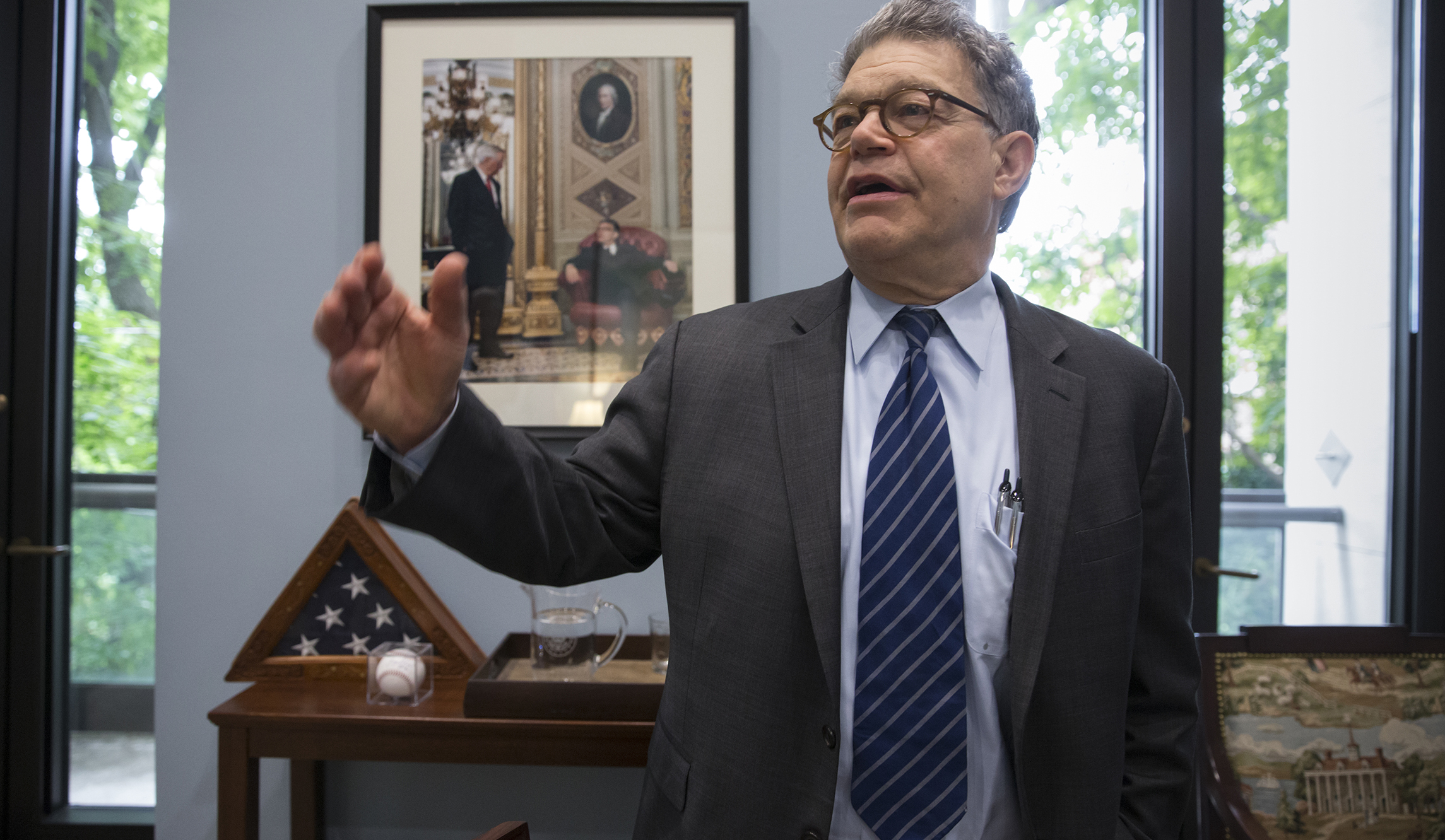 Al Franken won’t resign, spending time ‘reflecting’ during Thanksgiving: Spokesman