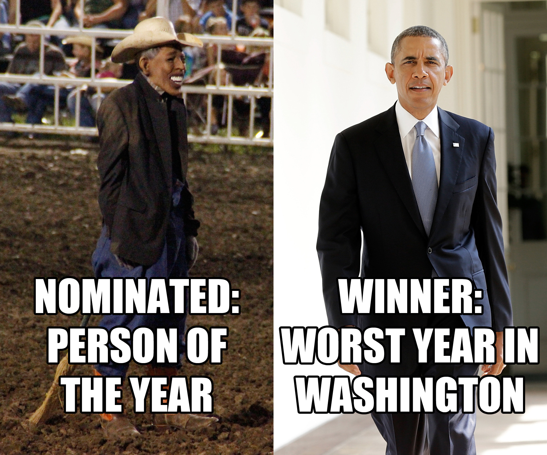 Monday meme: Return of the Obama rodeo clown