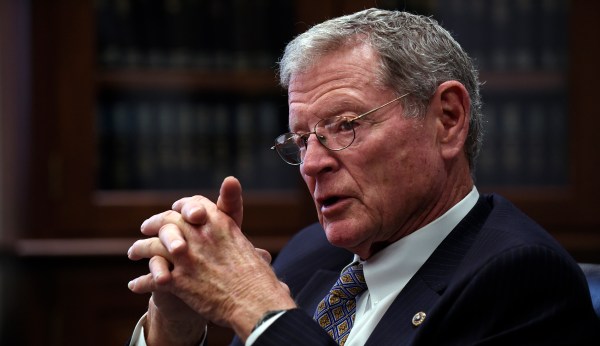 Jim Inhofe’s Pentagon wish list: More money for missile defense