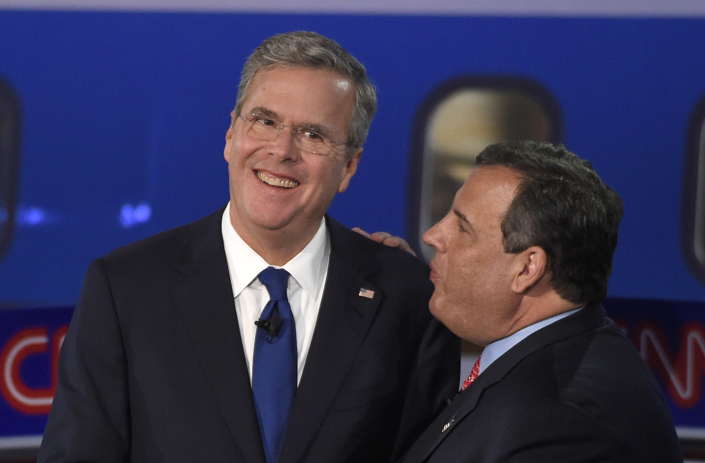 Bush and Christie avoid the GOP speaker scrum