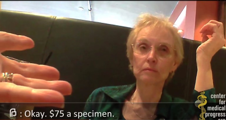 In the second released undercover video, Dr. Mary Gatter, president of Planned Parenthood Federation of America's Medical Directors Council, haggles over the price of body parts of aborted babies.