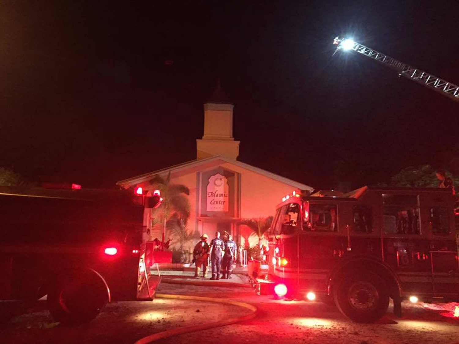 Arson suspected at mosque of Orlando shooter