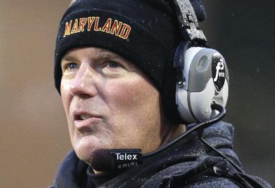 Patrick Semansky/AP
After opening the season with a win over Miami, Randy Edsall and Maryland have not won another game against a FBS team.