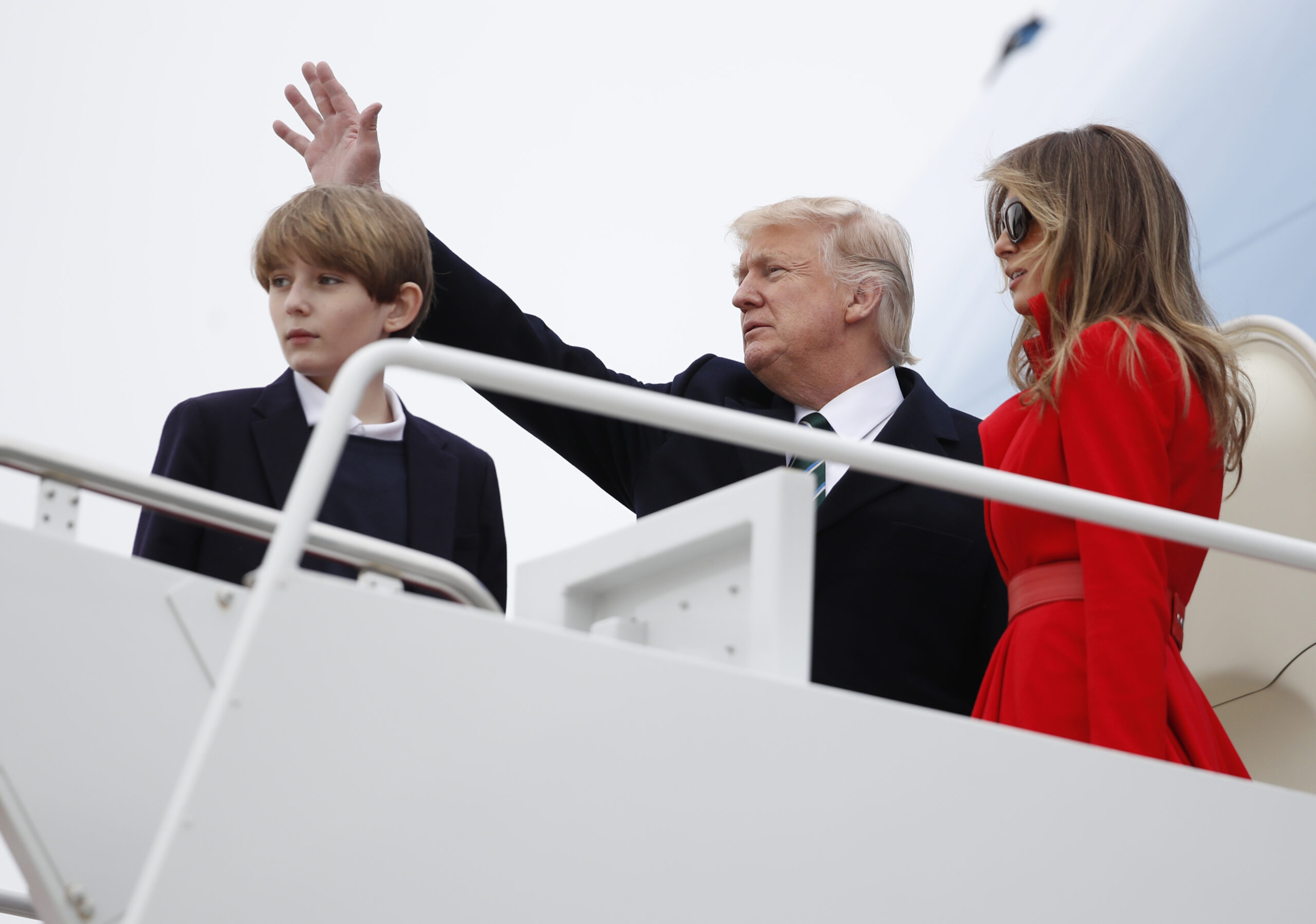 Barron Trump’s already planning White House sleepover for his friends