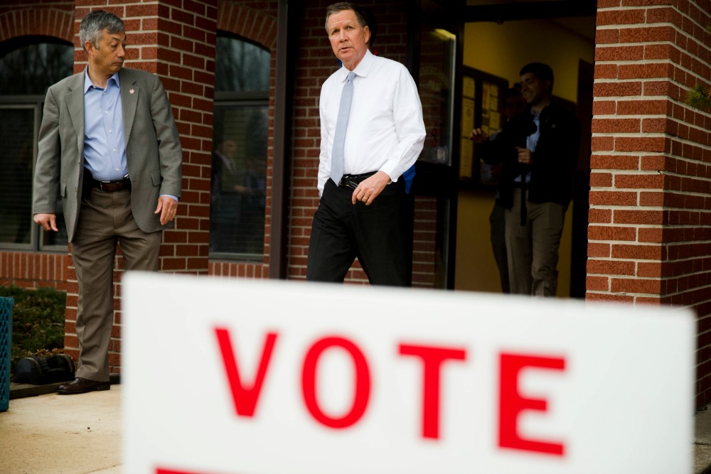 PARSING THE POLLS: Ohio exit polls show Kasich ate into Trump’s working-class vote