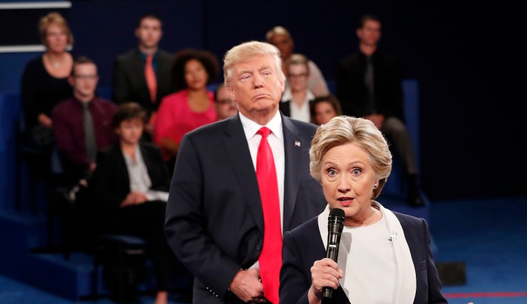 Hillary Clinton said her 