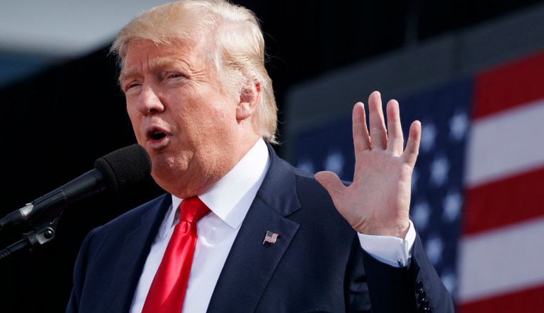 Reform advocates, many pointing to Trump as reason to add protections, tried unsuccessfully to amend a bill extending Section 702 of the Foreign Intelligence Surveillance Act. (AP Photo/ Evan Vucci)