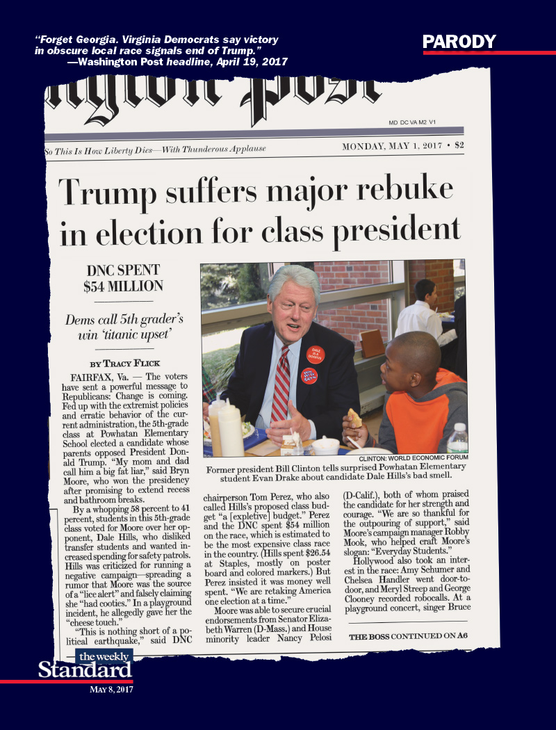 ‘Titanic Upset’ in 5th-Grade Election