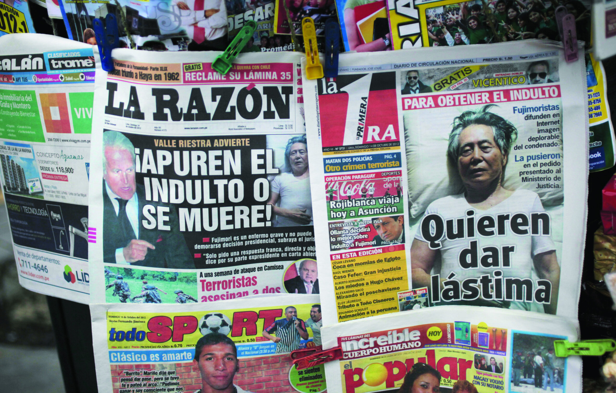 Photos boost Fujimori pardon campaign