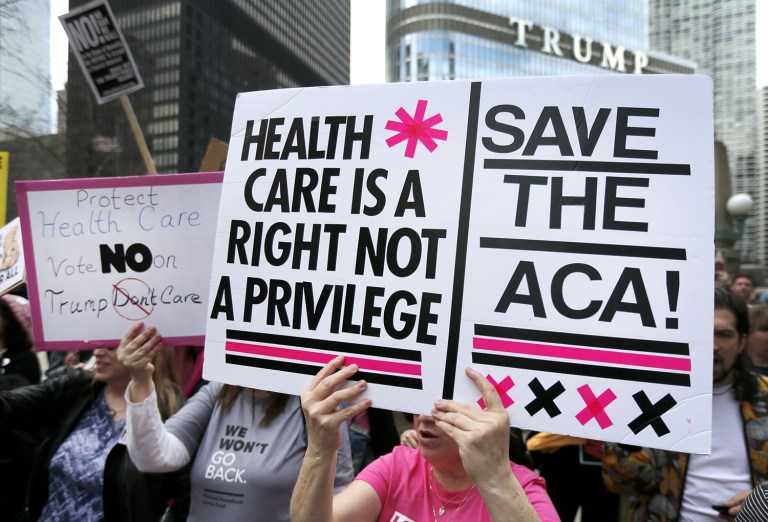 A new deal to repeal Obamacare emerges, but it is not clear if the deal will be enough to sway centrist Republicans in the House. (AP Photo/Charles Rex Arbogast)