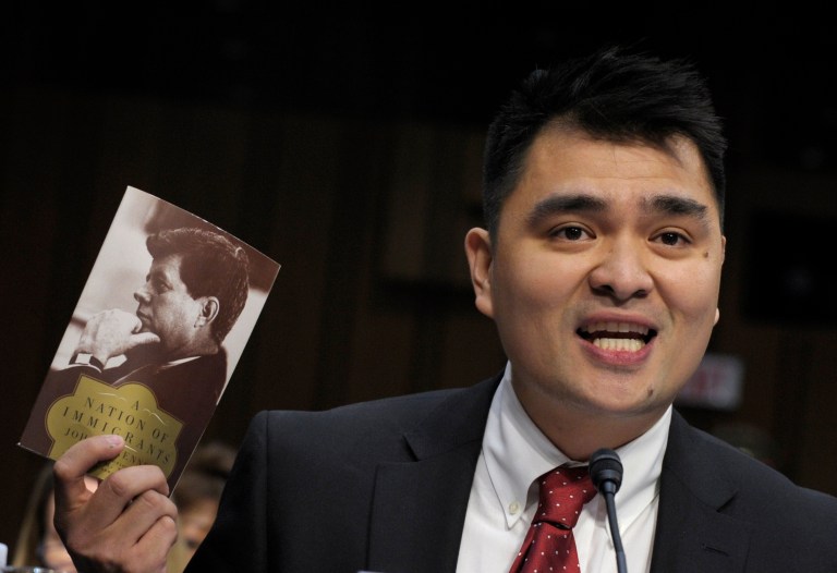 On his way out of the Rio Grande Valley, Jose Antonio Vargas, the former Washington Post reporter and Pulitzer Prize winner, was detained at the McAllen, Texas, airport by Customs and Border Patrol. (AP Photo)