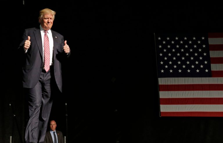 Nonetheless, Trump tweeted out a graphic of the poll, saying 