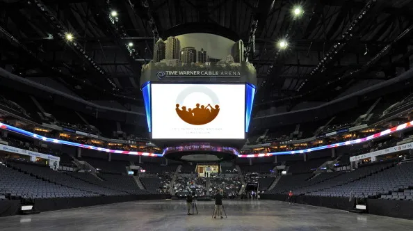 Time Warner Cable Arena in Charlotte is one of the facilities that will be used during the 2012 Democratic National Convention. Some Democratic officials are shying away from attending the convention. (Getty Images)