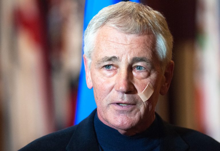 Chuck Hagel issued a statement calling Ashton Carter a 
