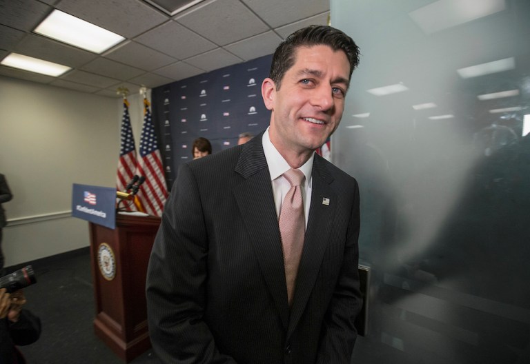 Under the resolution, Ryan would have to notify the House once a decision is made to intervene in a lawsuit. (AP Photo/J. Scott Applewhite)