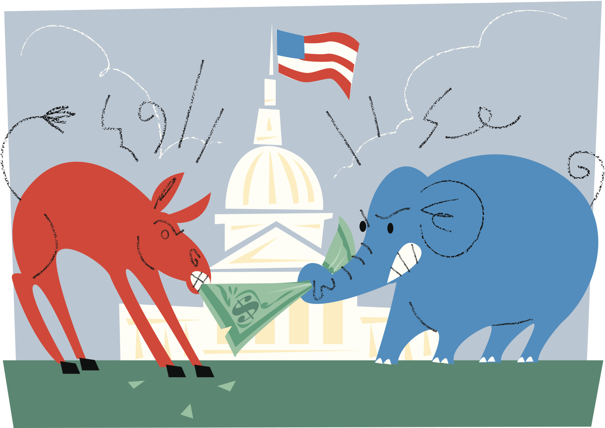 Ideological zealots dominate Democrats and Republicans