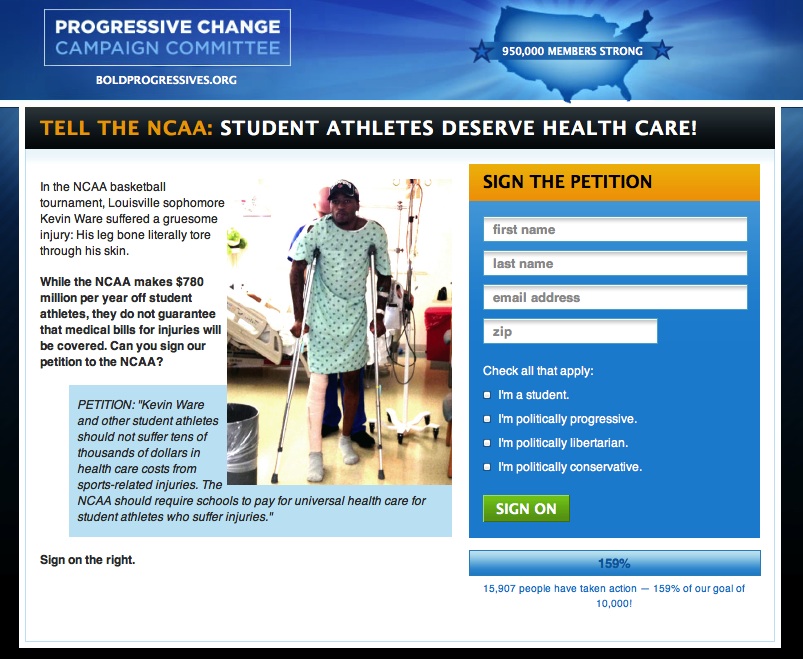 Campaign Group Capitalizes On Basketball Player Ware’s Injury