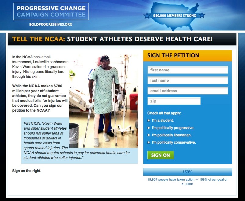 Campaign Group Capitalizes On Basketball Player Ware’s Injury