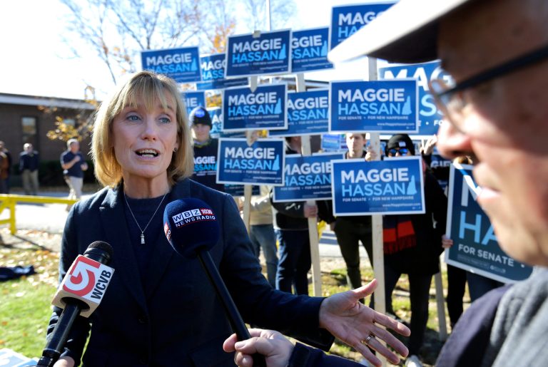 The news comes less than a week after Hassan and Ayotte traded barbs in their sixth and final Senate debate. (AP Photo/Elise Amendola)