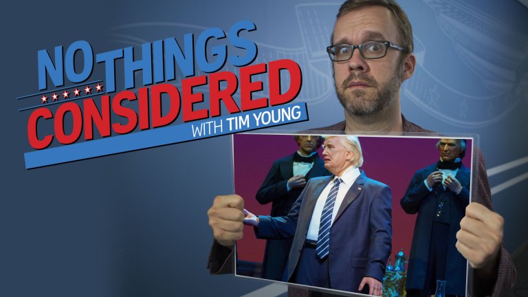 Tax cuts, Disney’s Trump, and Al Franken on No Things Considered!
