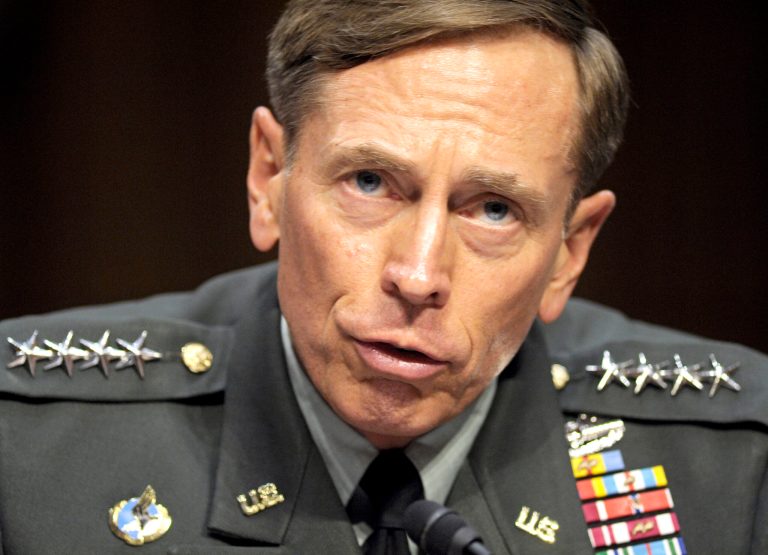 Secretary of Defense Ash Carter is considering making an example out of General David Petraeus. (AP Photo/Cliff Owen, File)