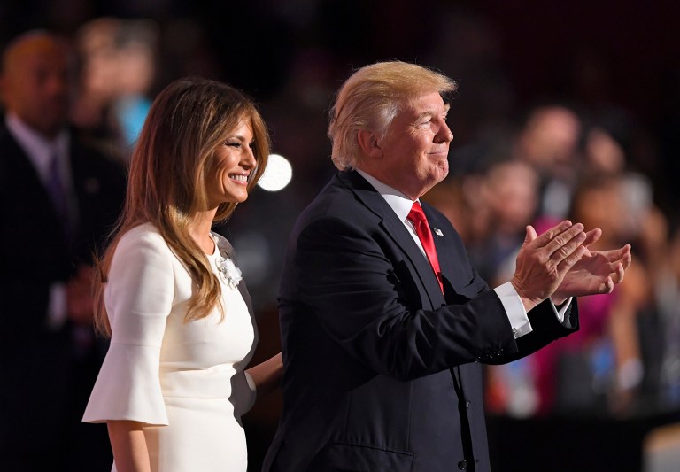 Melania Trump has disputed a recent report by Politico that raised questions about her immigration status. (AP Photo/Mark J. Terrill)