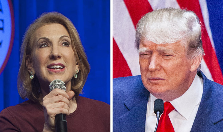 Is Carly Fiorina taking Donald Trump seriously?