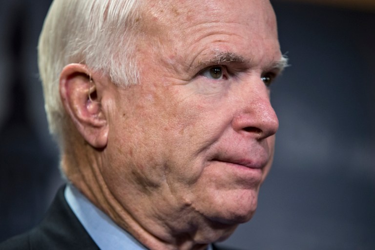 McCain has spoken at every GOP presidential convention since 1988, but said this year may be different. (AP Photo/J. Scott Applewhite, File)